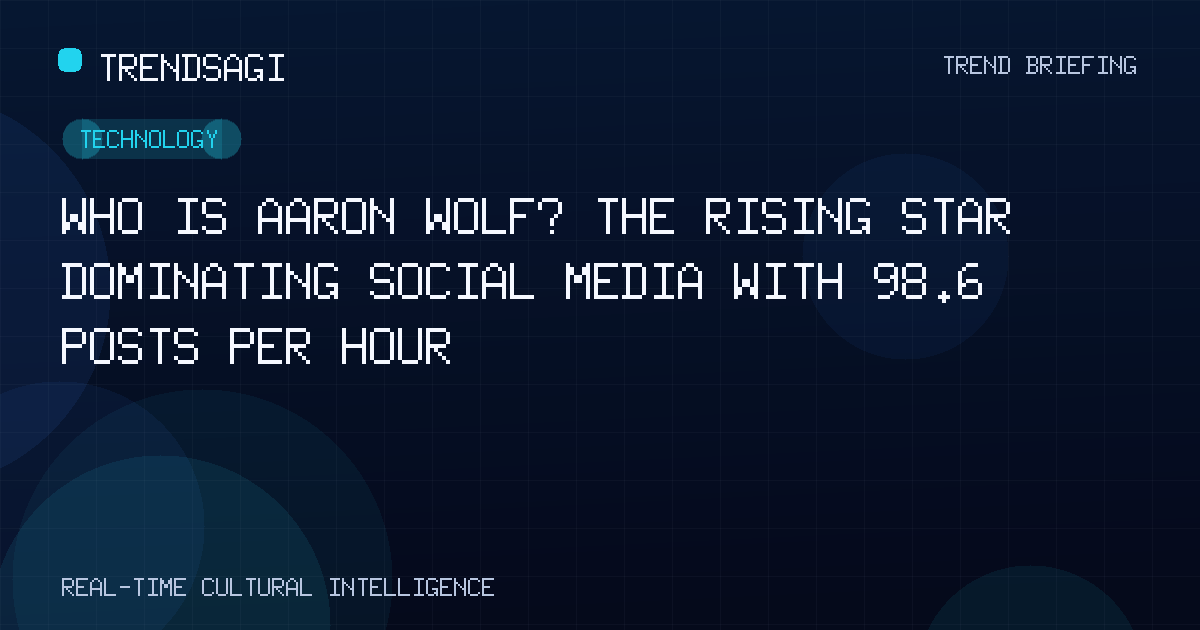Technology trend image