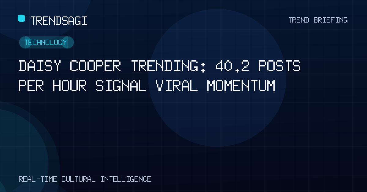 Technology trend image