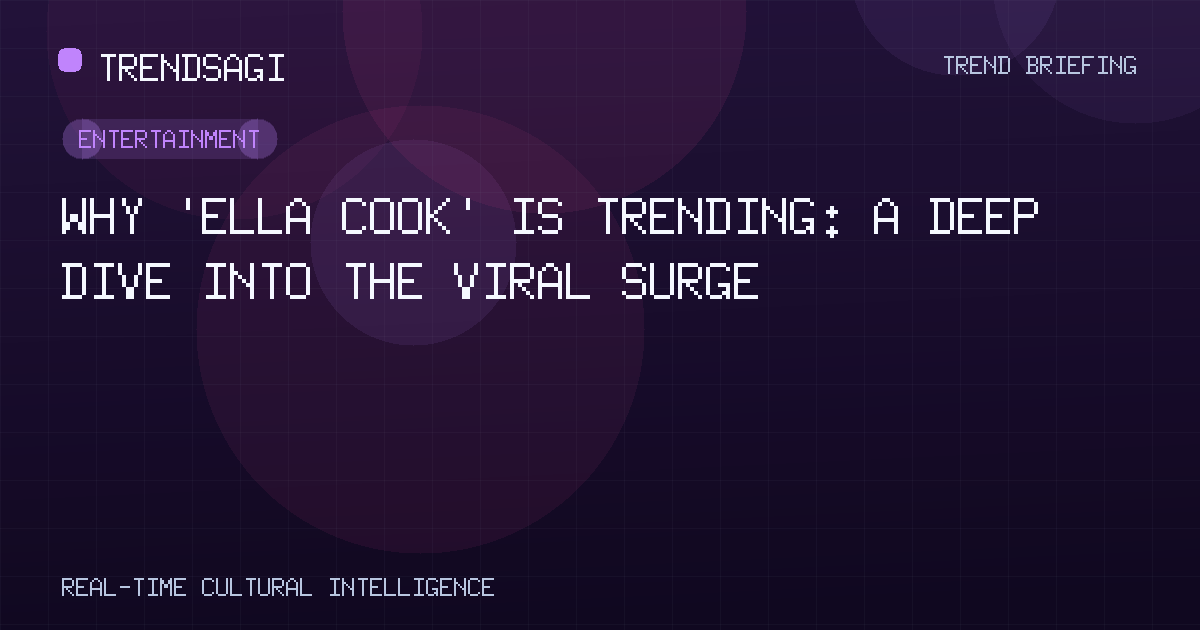 Entertainment trend image