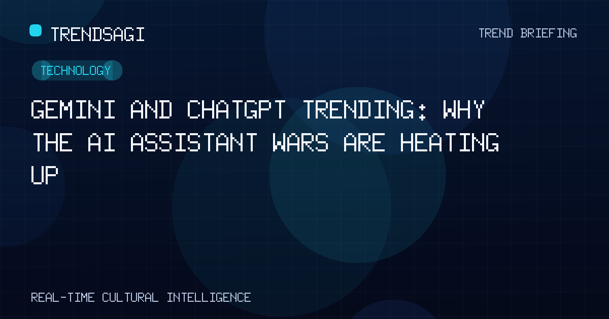 Technology trend image