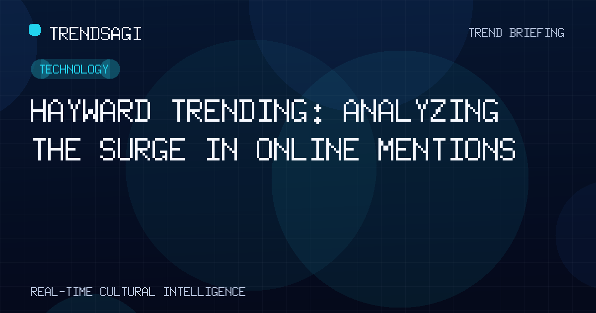 Technology trend image