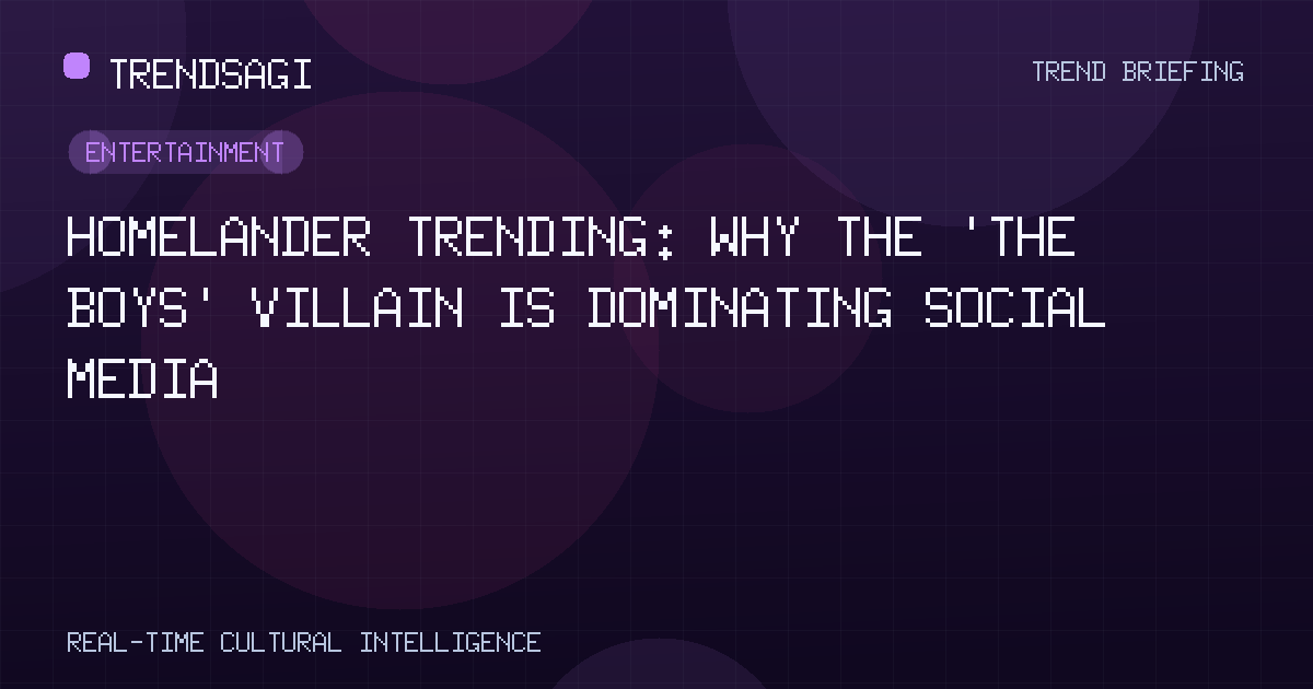 Entertainment trend image