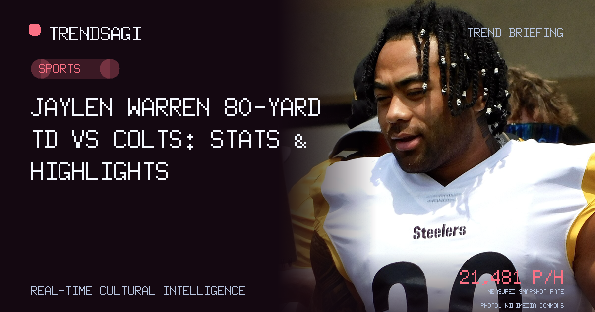 Photo of Jaylen Warren