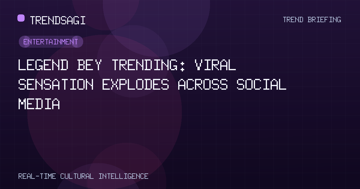 Entertainment trend image