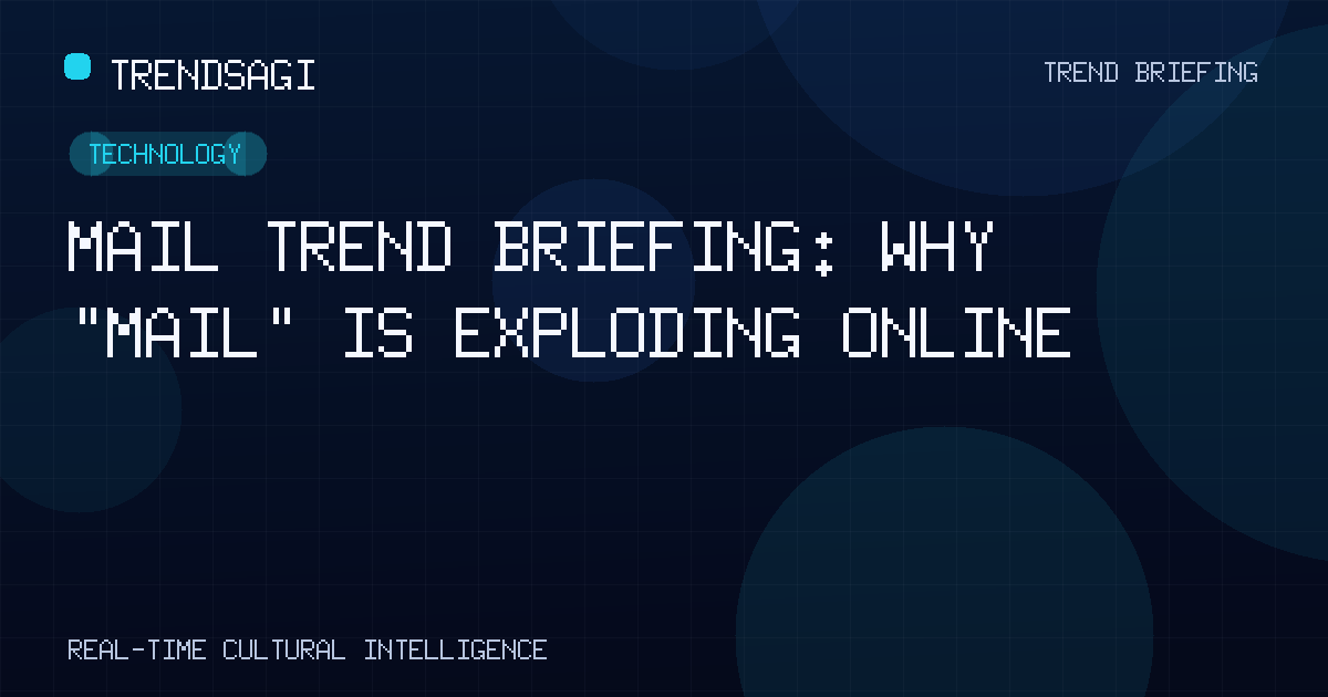 Technology trend image