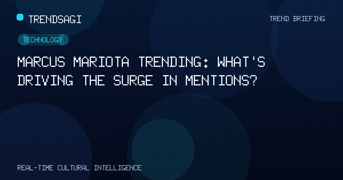 Technology trend image