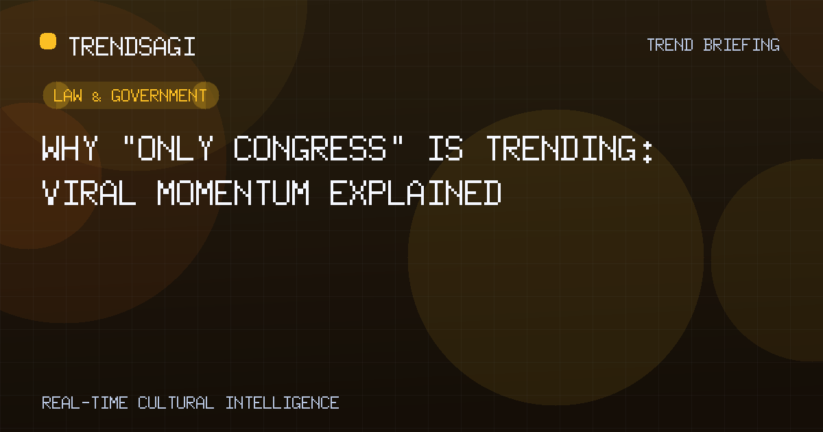 Law & Government trend image