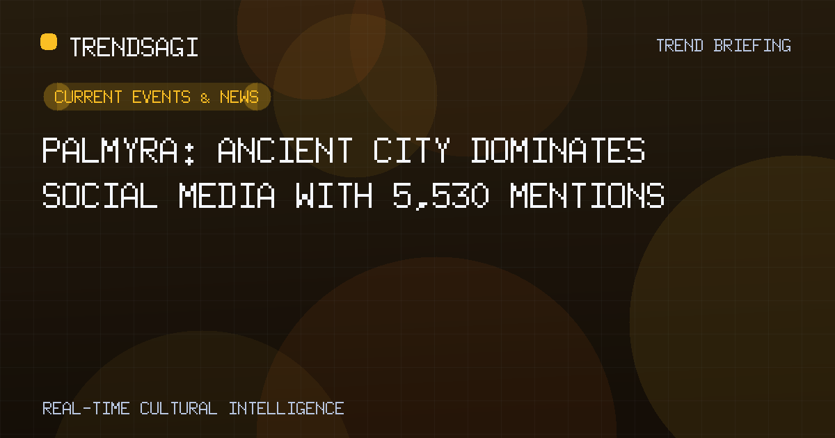 Current Events & News trend image