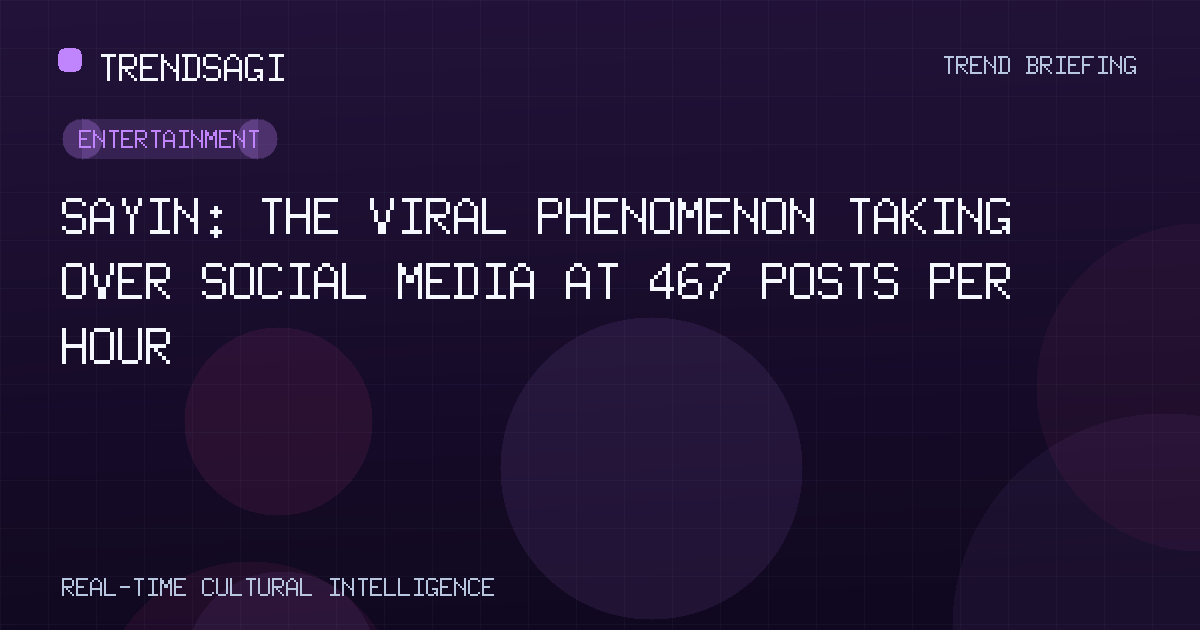 Entertainment trend image