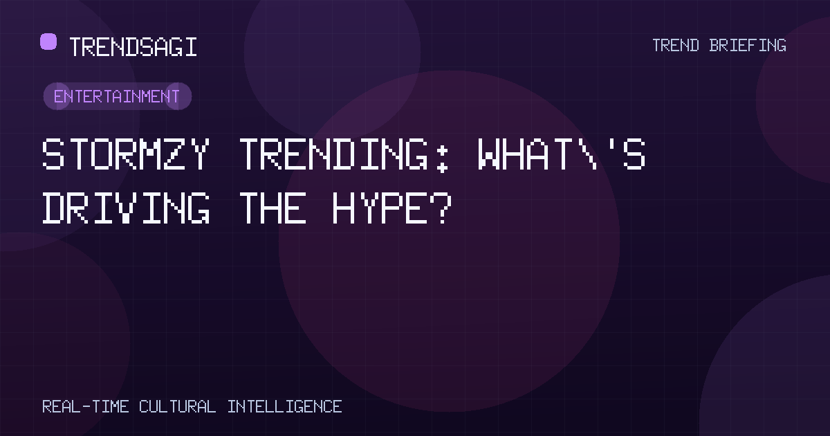 Entertainment trend image