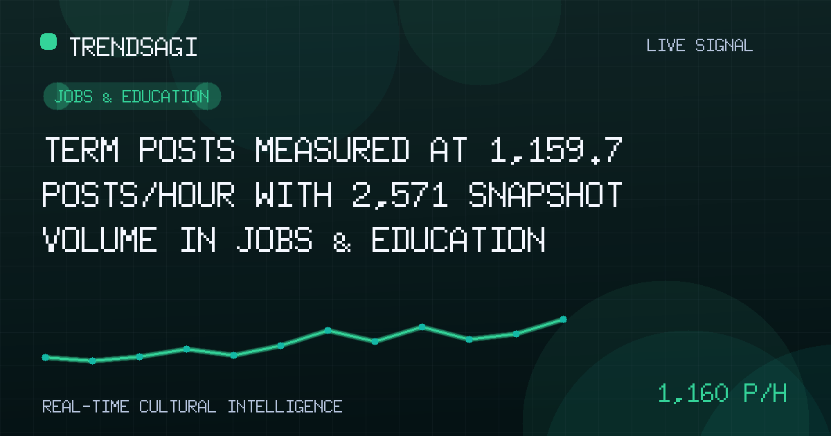 Jobs & Education trend image