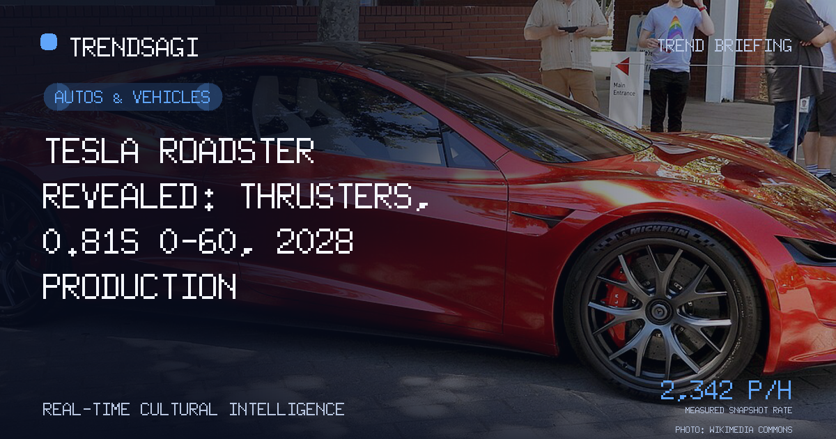 Photo of Tesla Roadster (second generation)