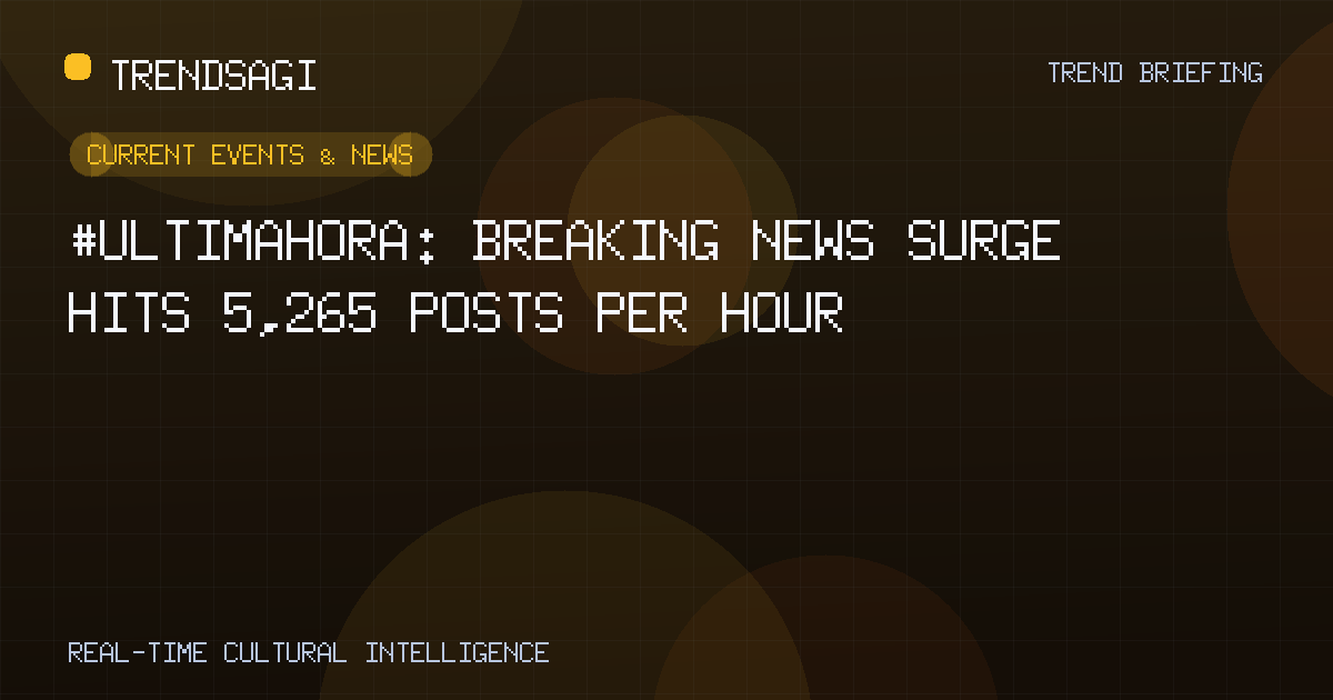 Current Events & News trend image