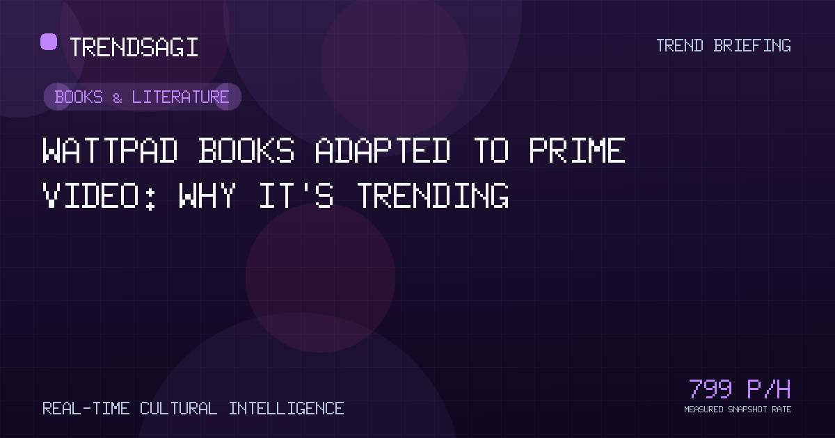 Books & Literature trend image
