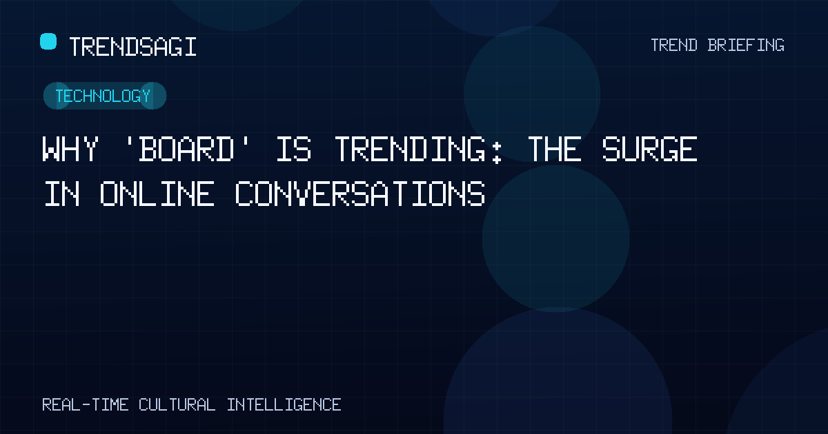 Technology trend image