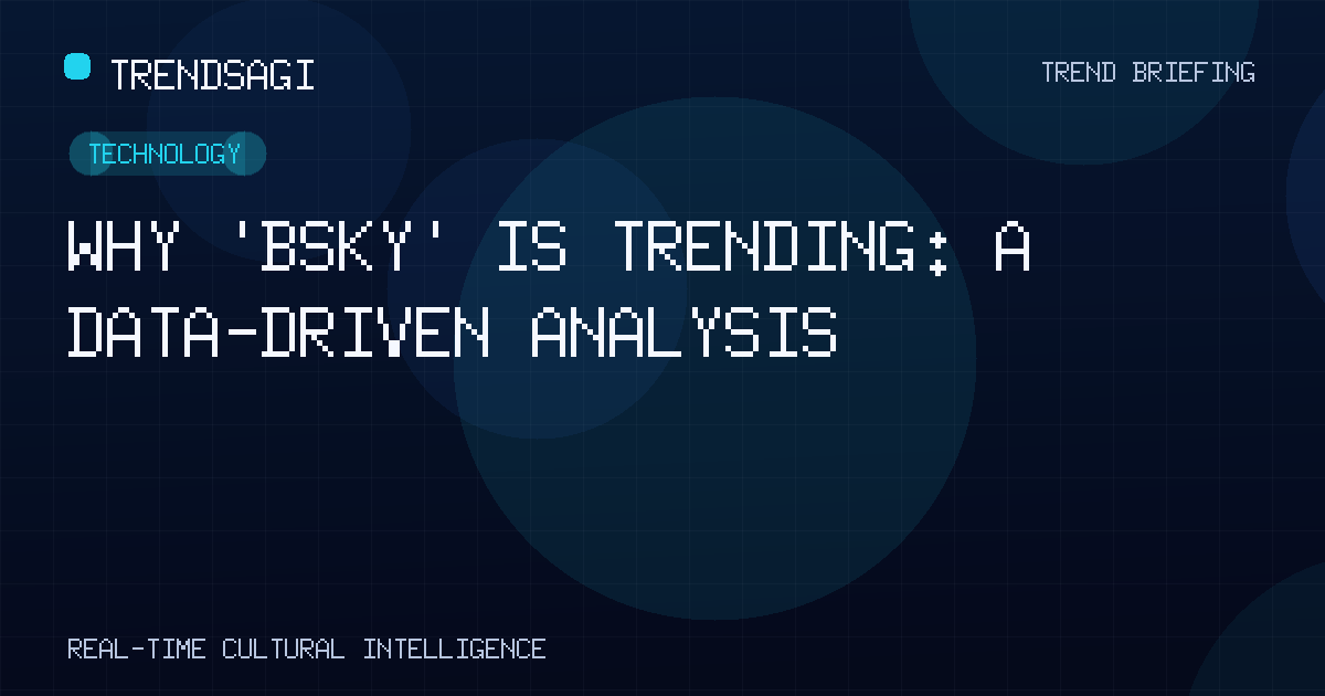 Technology trend image