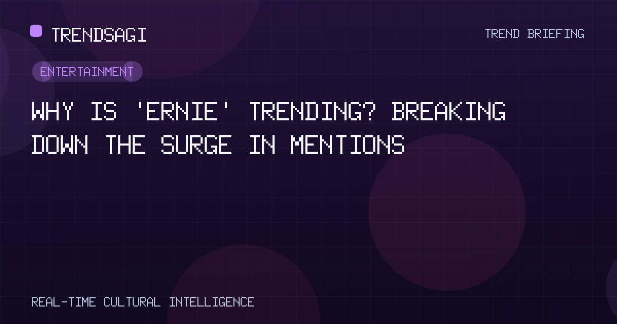 Entertainment trend image