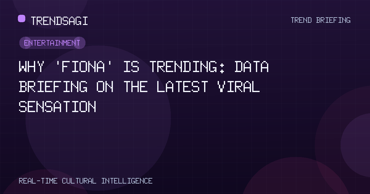 Entertainment trend image