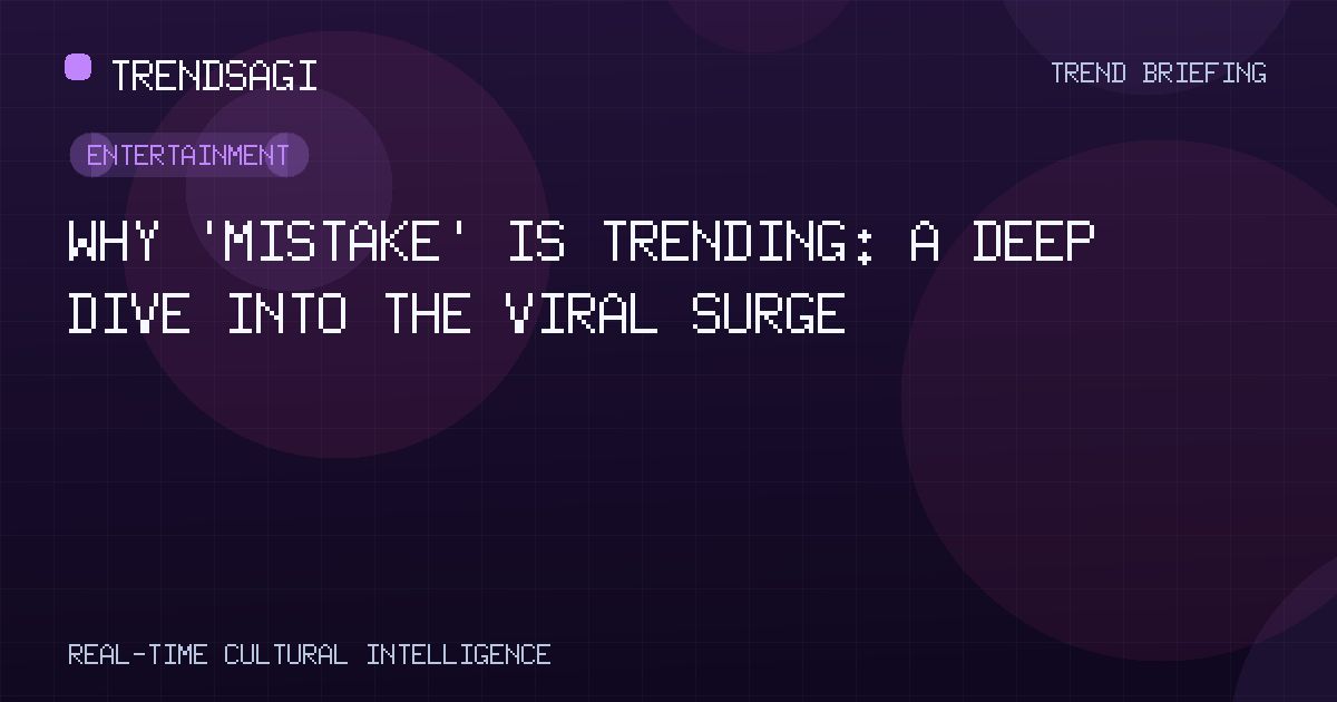 Entertainment trend image