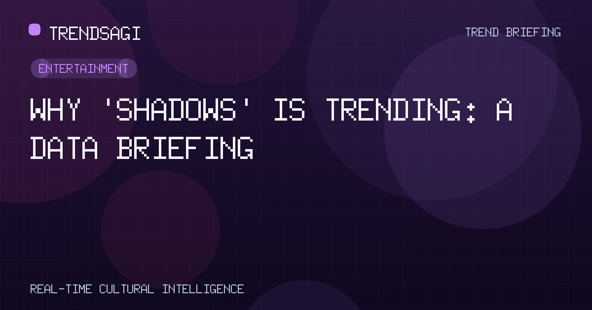 Entertainment trend image