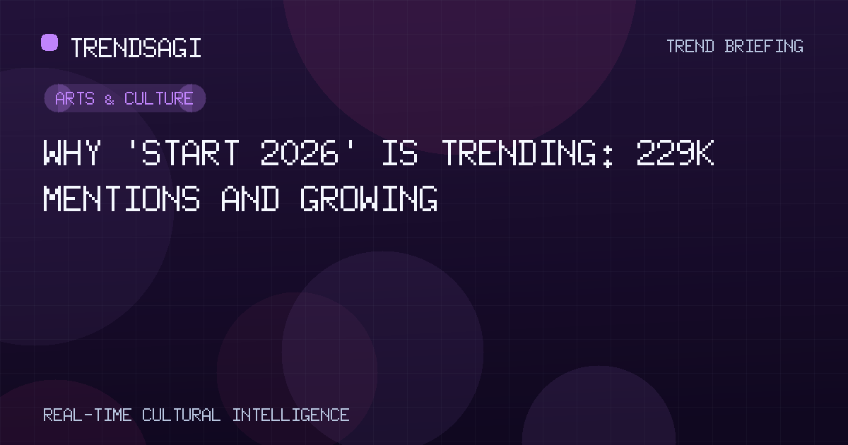 Arts & Culture trend image