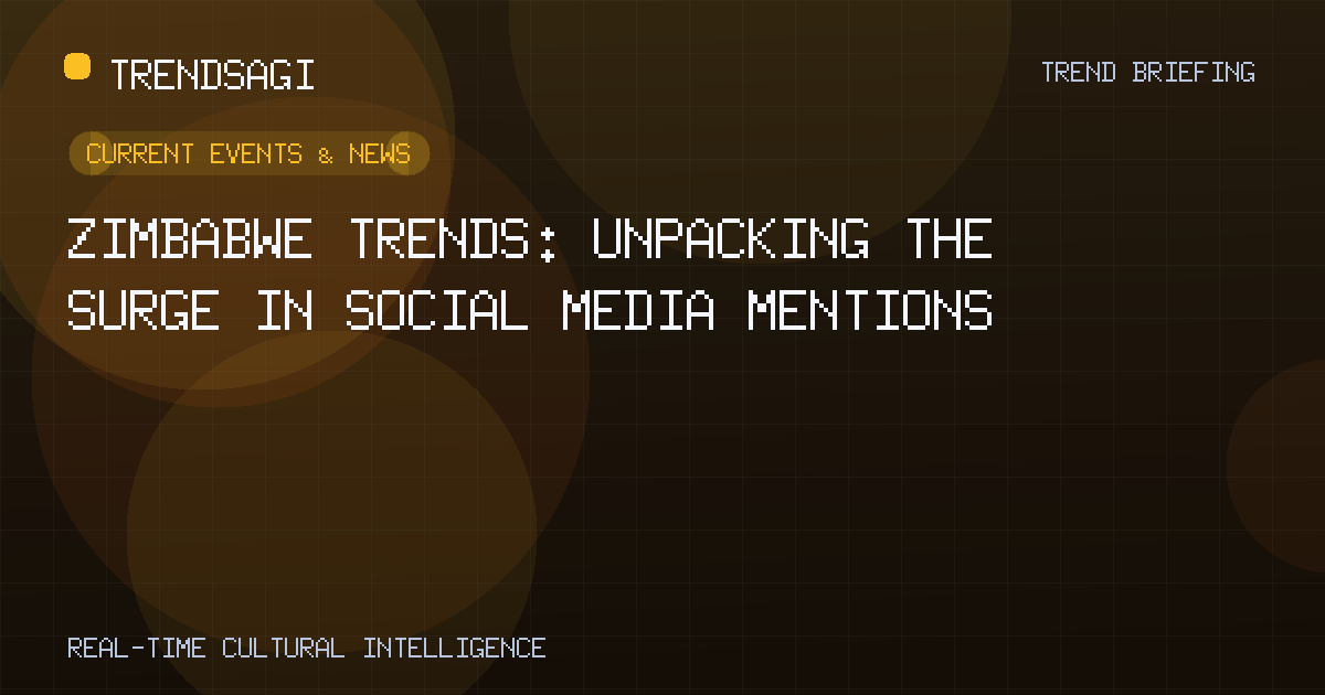 Current Events & News trend image